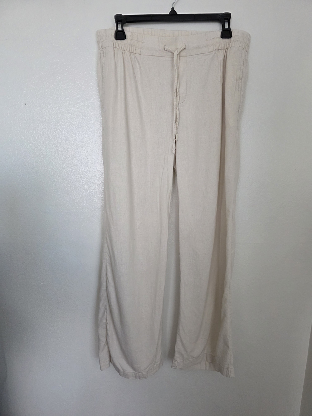Old Navy Cream Elastic Waist Lounge Pants